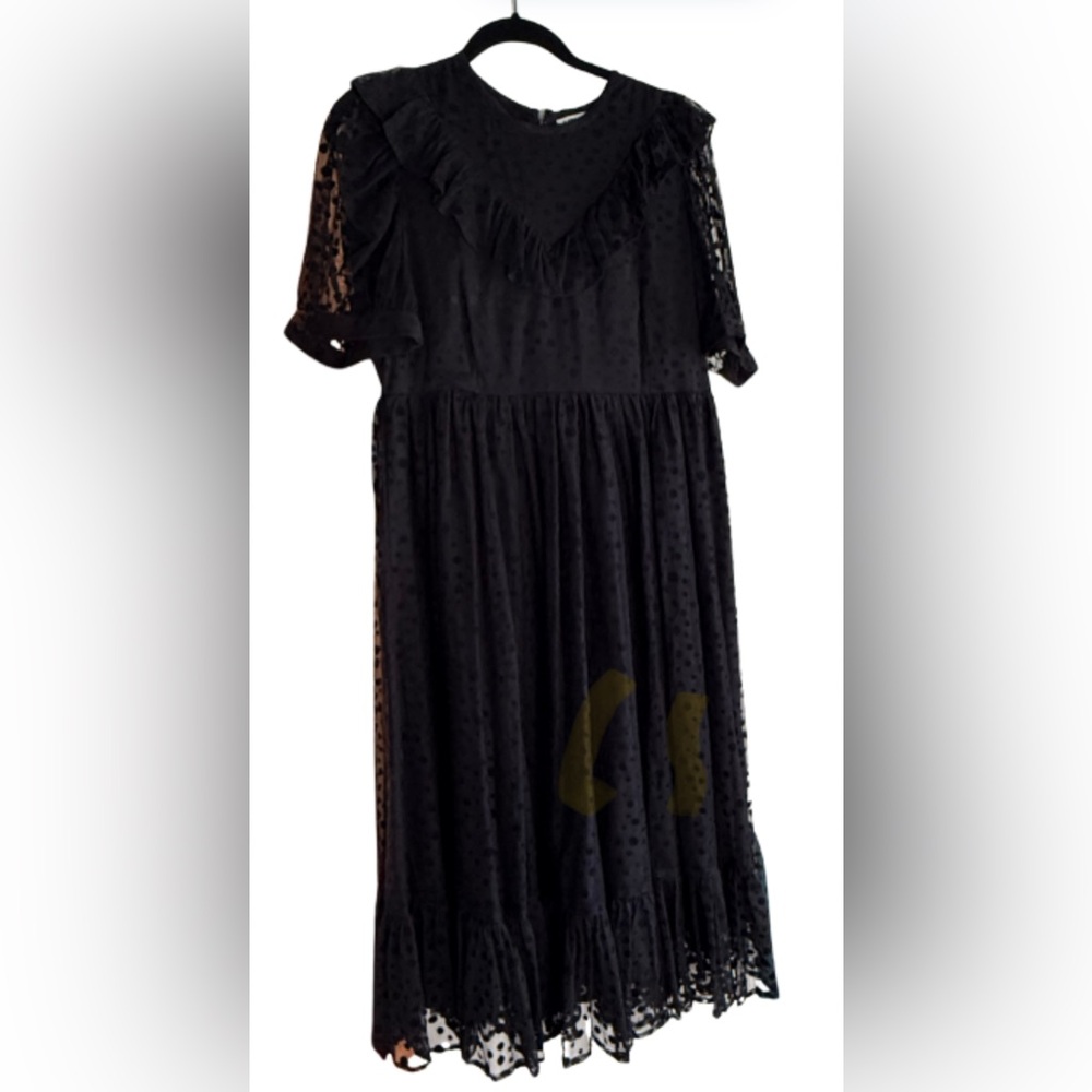 Batsheva Black on Black Party Dress - Picture 2 of 7